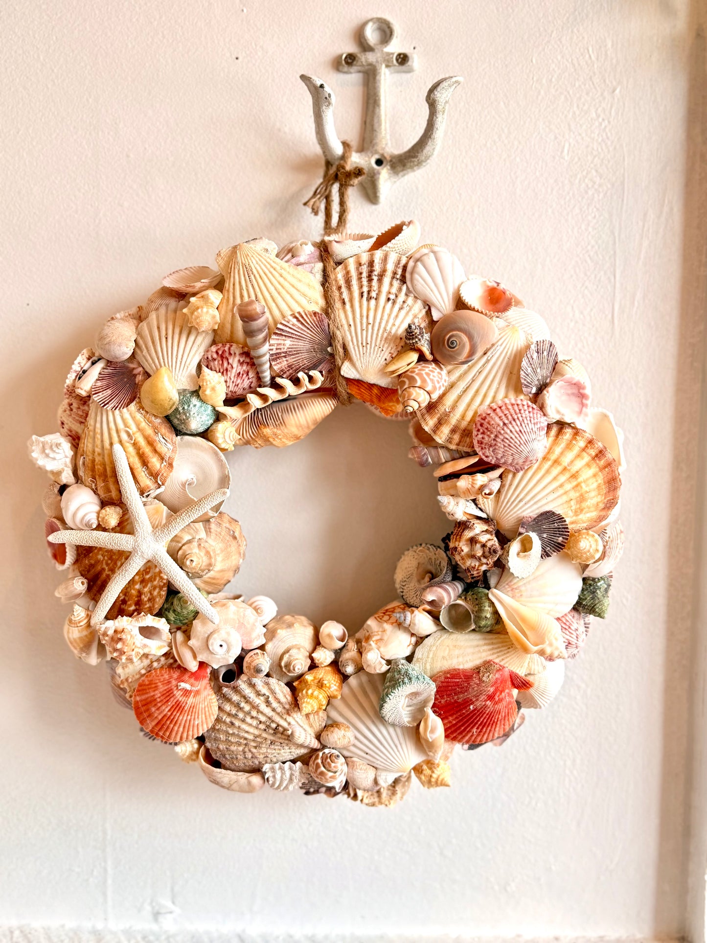 14” Exotic Shell Wreath