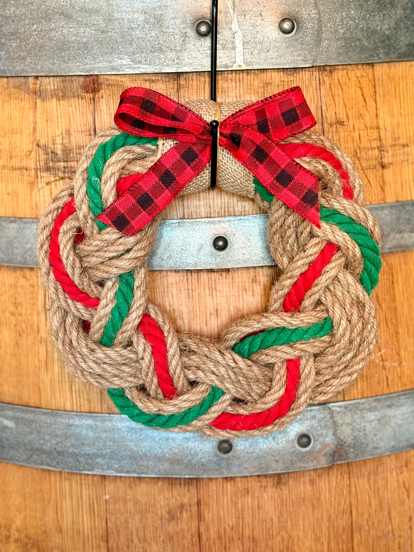 16” Red and Green Holiday