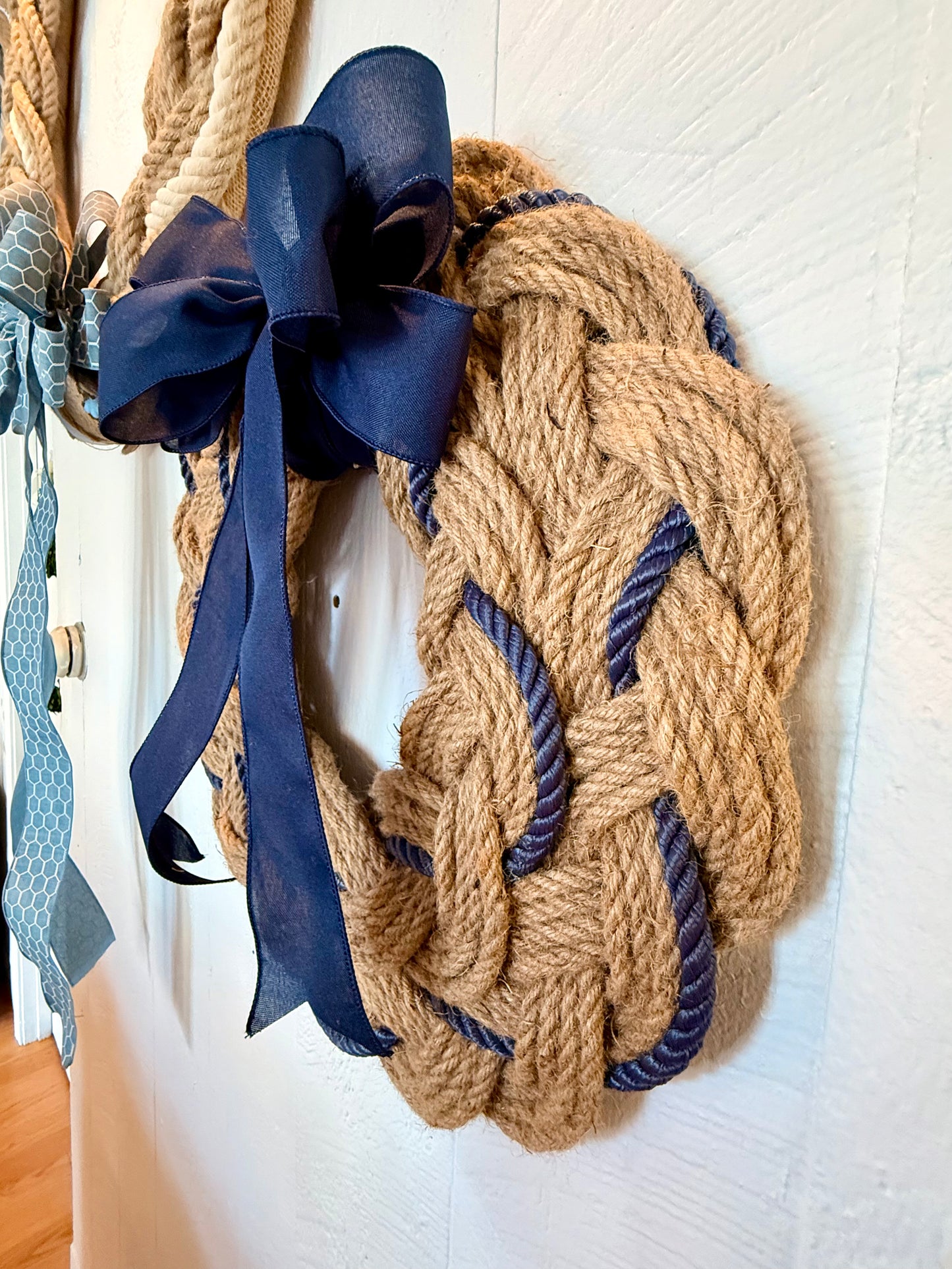 20" Navy Double Braid