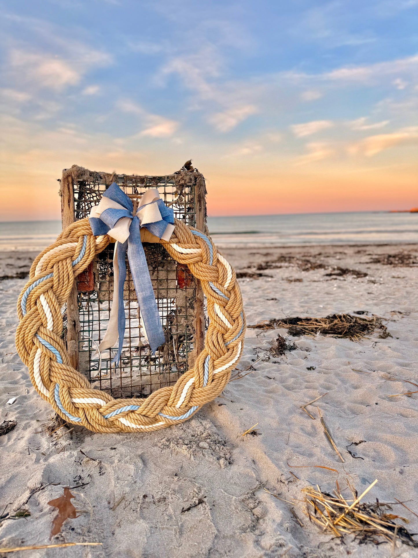 XL 32” Nautical Barn Wreath