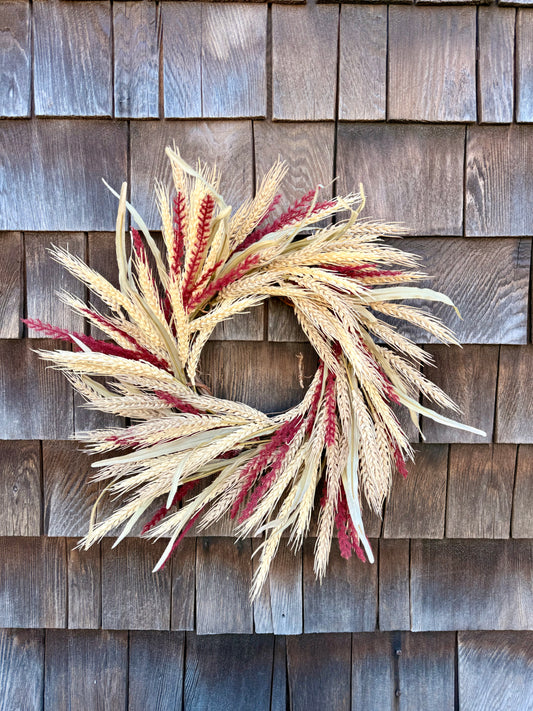 17” Wheat wreath