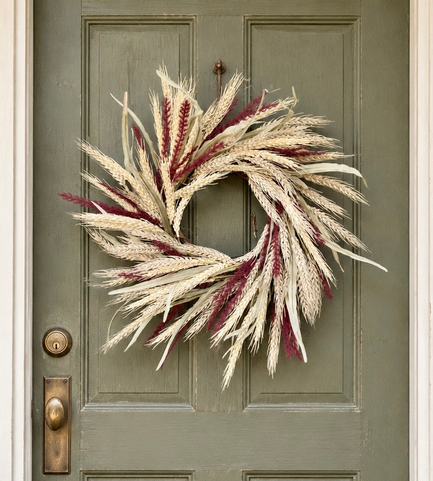 17” Wheat wreath