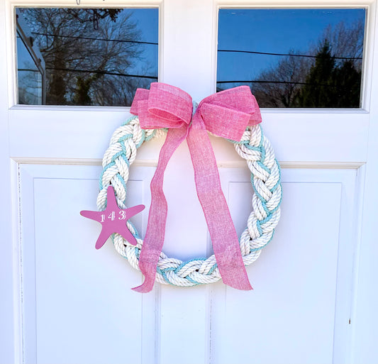 14" Braided Boat Rope Wreath