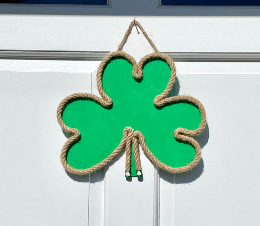 Wooden Shamrock