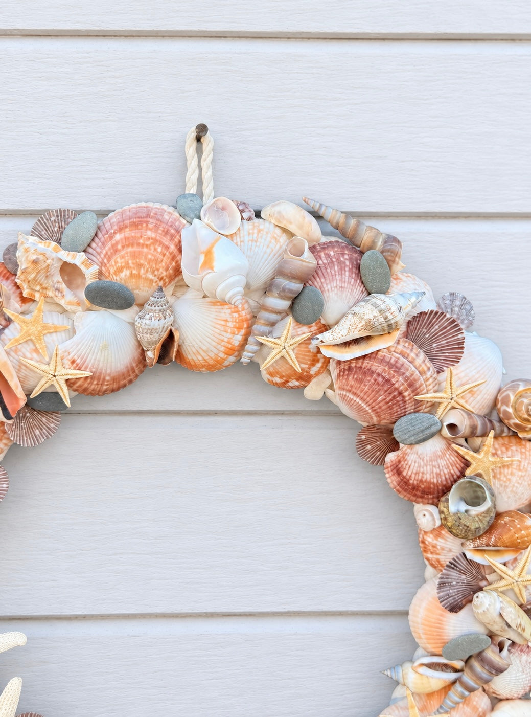 13” Seaside Shell Wreath