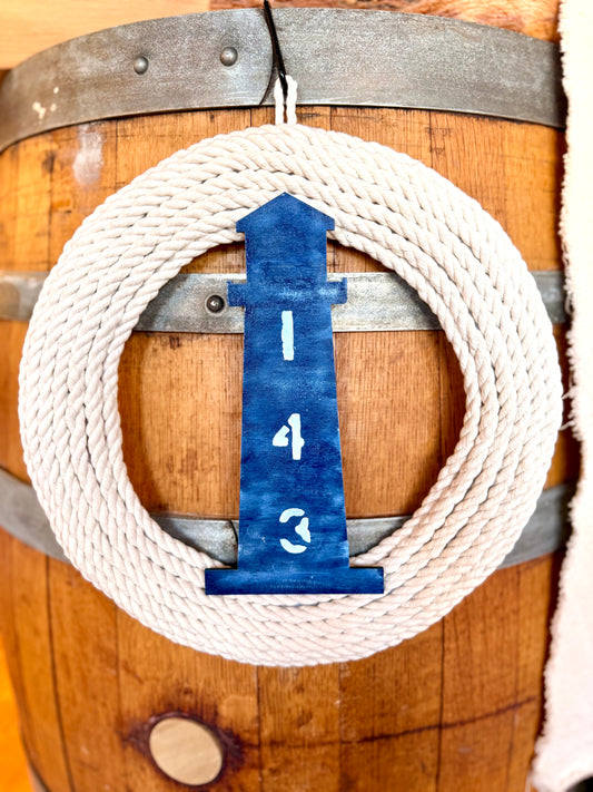 12” Lighthouse 1-4-3 Navy