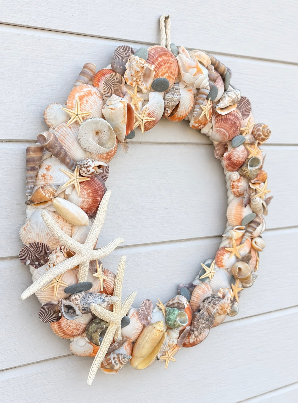 13” Seaside Shell Wreath