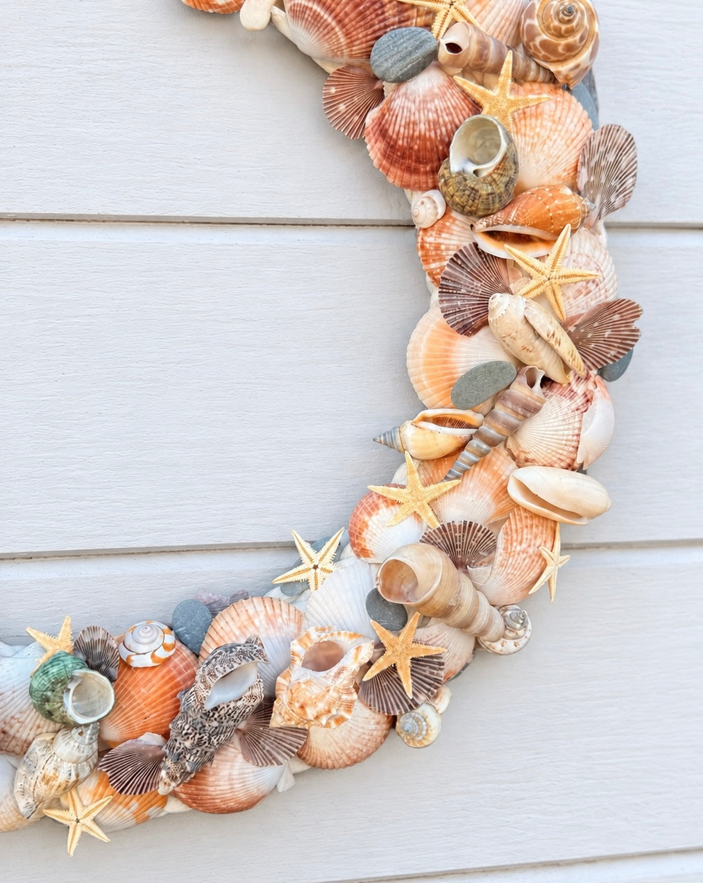 13” Seaside Shell Wreath