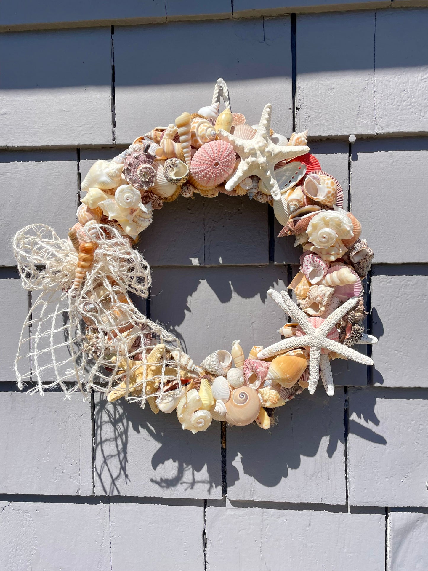 Beach Walk Shell Wreath 