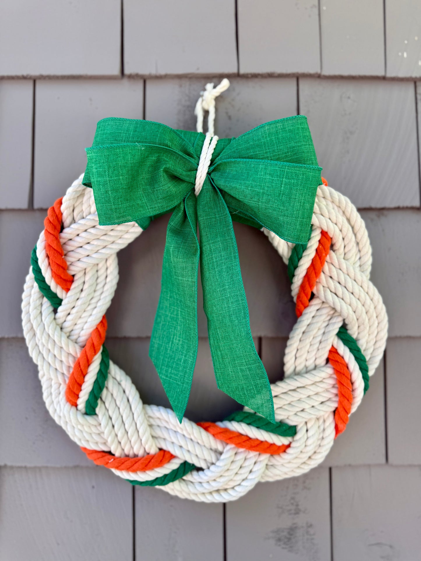 16” Irish Rope Wreath