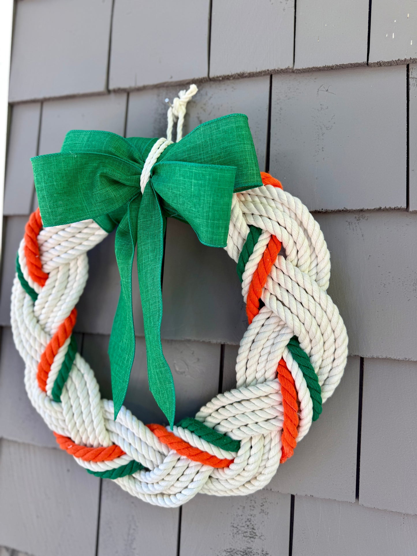 16” Irish Rope Wreath