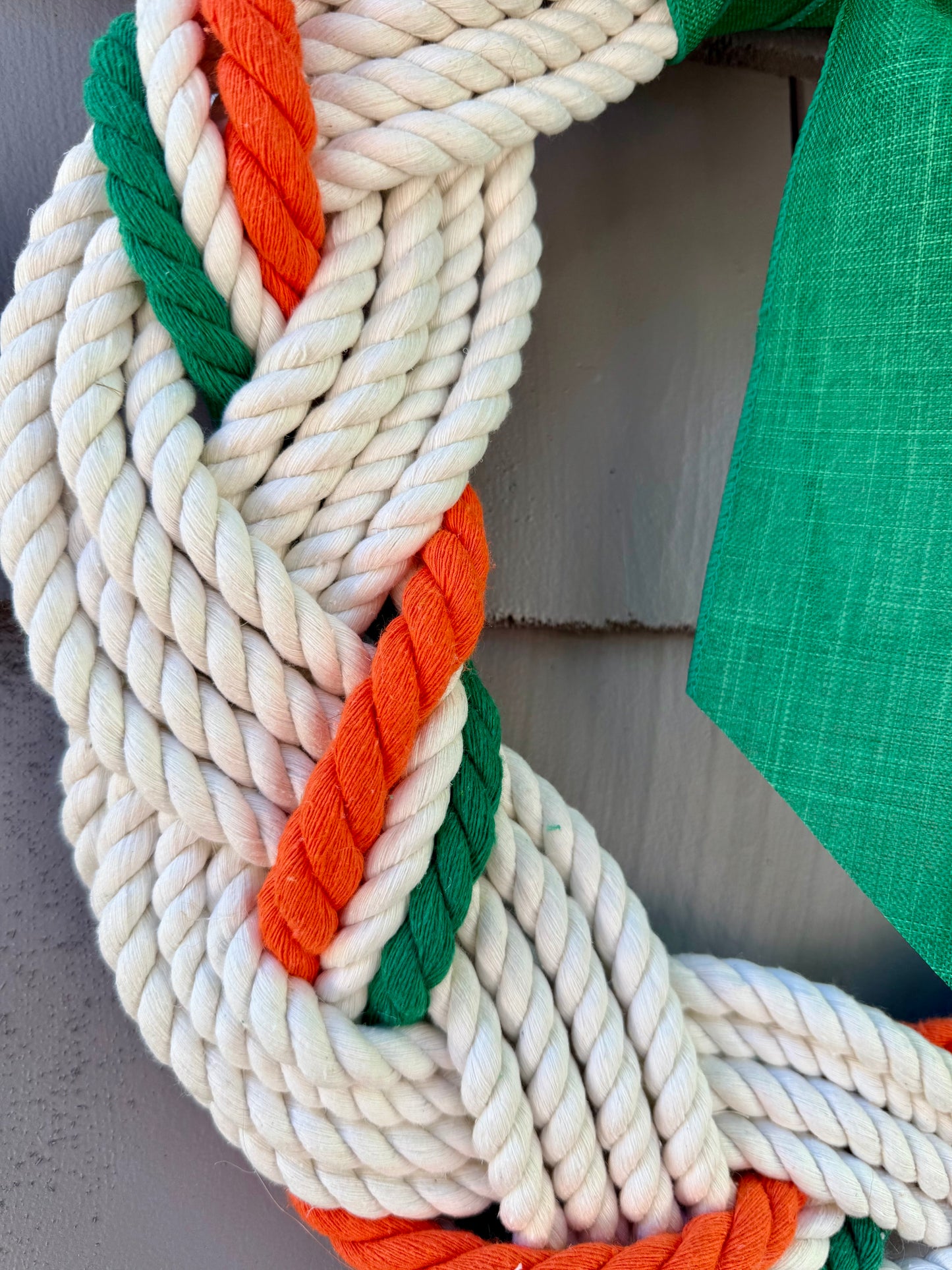 16” Irish Rope Wreath