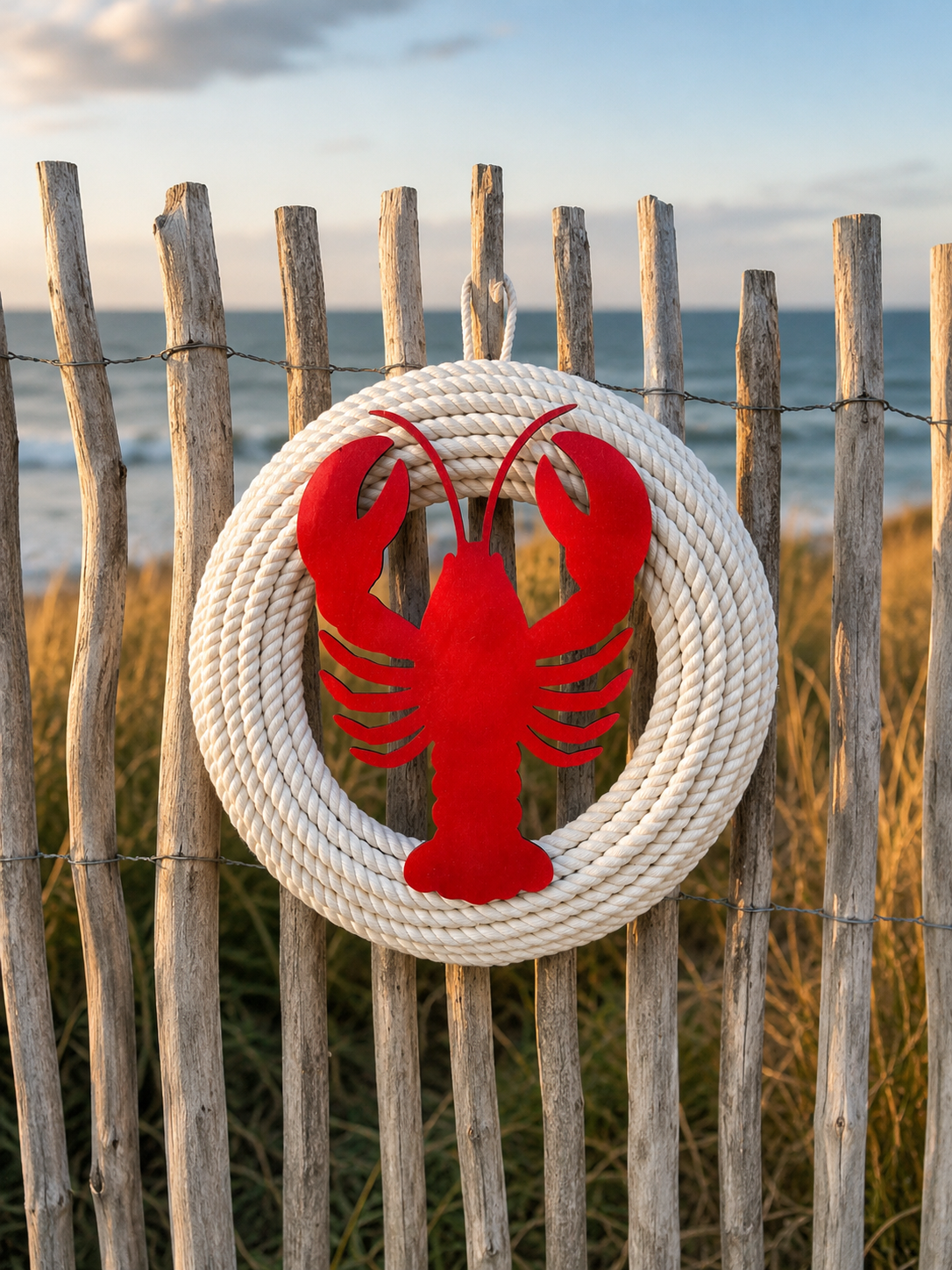 16” White Lobster Cove