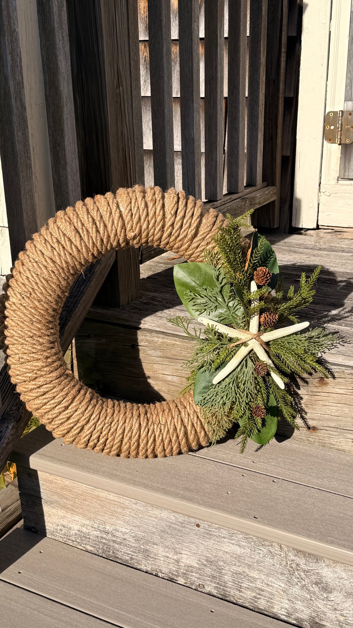 18” Coastal Holiday w/ Starfish