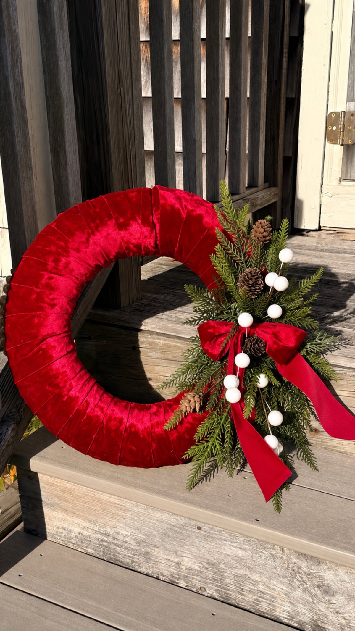 14” Crimson Evergreen
