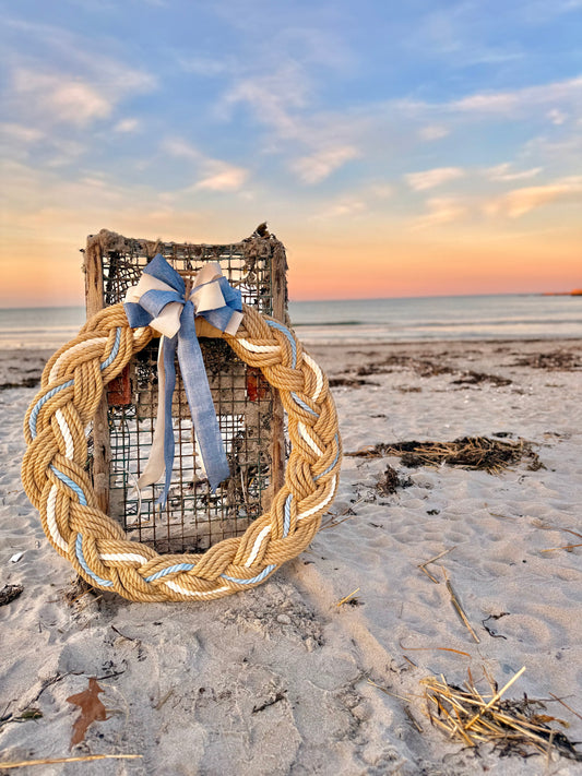 XL 33” Nautical Barn Wreath